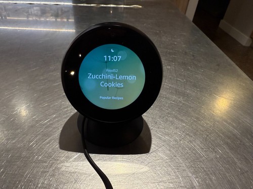 Echo Spot - Smart Alarm Clock with Alexa Black - Picture 3 of 3