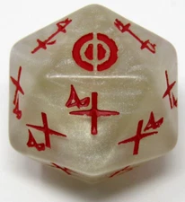 Magic MTG Phyrexia: All Will Be One Phyrexian Text Spindown Die