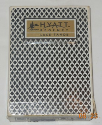 Vintage Hyatt Regency Lake Tahoe Casino Deck of Playing Cards