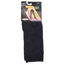 Leg Craze Women's Trouser Socks Navy Blue Size 9-11 Knee High Dress Socks 1 Pair
