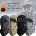 Balaclava Winter Face Mask Cycling Thermal Fleece Hood Cap Ski Hat Neck Warmer