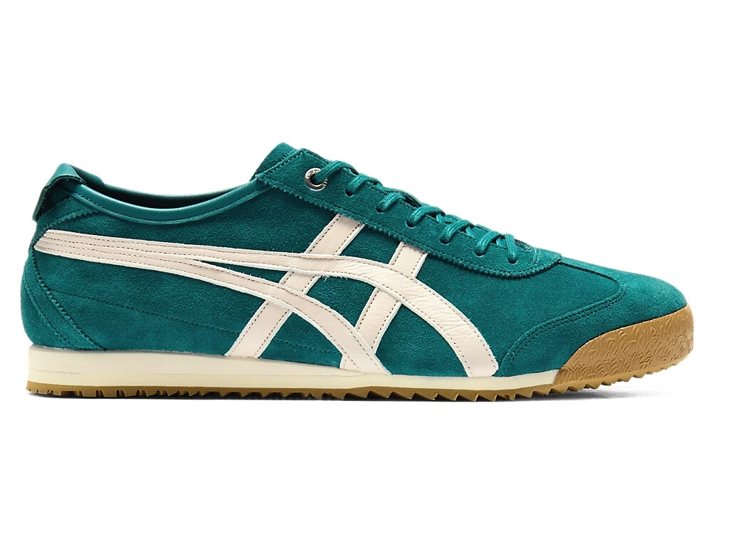 1183C517-300 Onitsuka Tiger MEXICO 66 SPRUCE GREEN MINERAL BEIGE