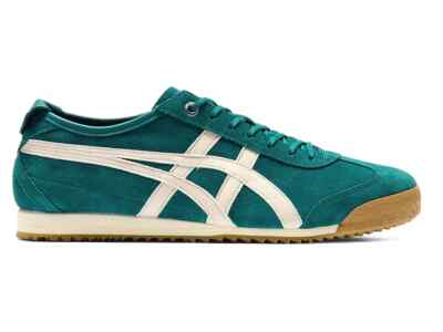 1183C517-300 Onitsuka Tiger MEXICO 66 SPRUCE GREEN MINERAL BEIGE