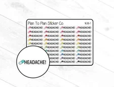 1638-1~~Headache Tracker Planner Stickers.