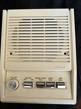 Vintage NuTone IS-405L 5' Inside Speaker With Controls Adobe White