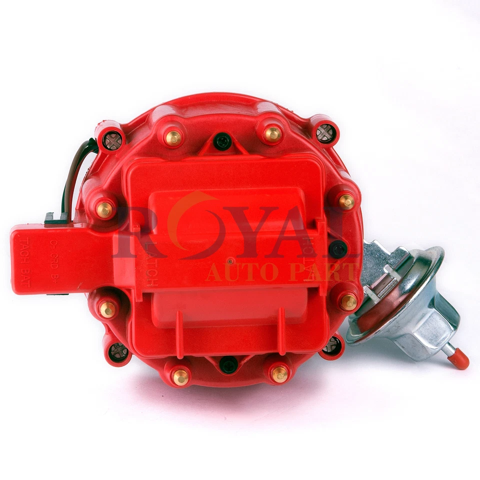 HEI Distributor 65,000 KV Fits Ford 351C 351M 400 429 460 Coil 7500 RPM Module - Image 2 of 4