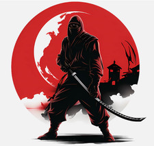 Samurai Sticker Decal Xv