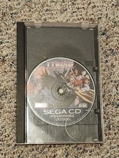 Lunar: The Silver Star Sega CD SCD 1993 Disc Case Back Art Working Designs RPG