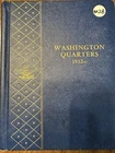 Rare Complete Silver Washington Quarter Set 1932-1964 (83 Coins) Whitman Album