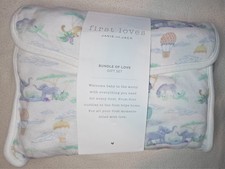 Janie And Jack Bundle Of Love 5 Piece Set 3-6 months Safari Animal MSRP 125