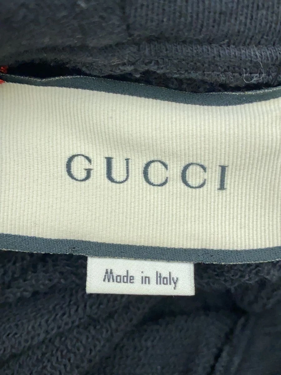 Gucci felpa con cappuccio M cotone nero 475374 usata