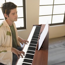 88 Key Full Weighted Keyboards Digital Piano with Metal Stand,3 Pedals,MIDI