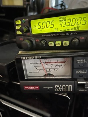 ICOM IC-2720D 145/433MHz transceiver Working | eBay