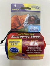 Heatsheets Emergency Bivvy Survival Blanket Hiking Hunting Mylar Adventure Kits