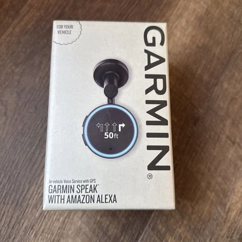 Garmin Speak 010-01862-01 GPS with Amazon Alexa - Black