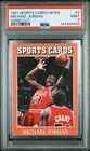 147404493 Michael Jordan 1991 Sports Cards News #2 PSA 9