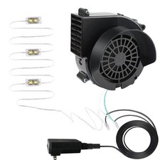 12V 1.2A Inflatable Fan Replacement Christmas Blower Black
