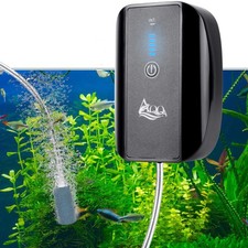 Aquarium Rechargeable Air Pump,Multifunctional Portable Energy Saving Power Q...