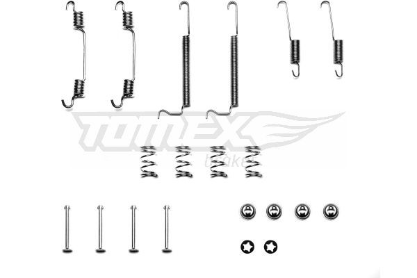 Tomex Brakes ZubehöRsatz, Bremsbacken TX 40-04 FüR Daewoo Opel-image