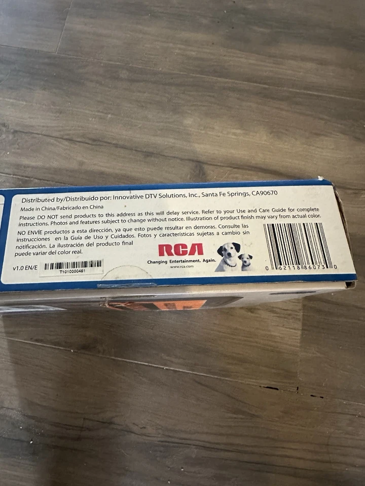 New In Box RCA RTV86073 Portable 7" Widescreen LCD Tested Fast Free Shipping - Image 3 of 4