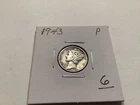 1943 P Mercury Silver Dime Exact Coin Shown ￼