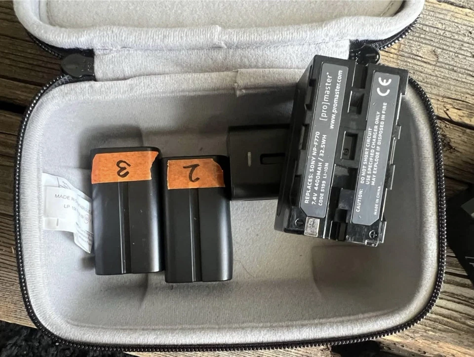 ProMaster Sony Dual Battery / Charger Kit for NP-F770 With Batteries - Image 2 of 4