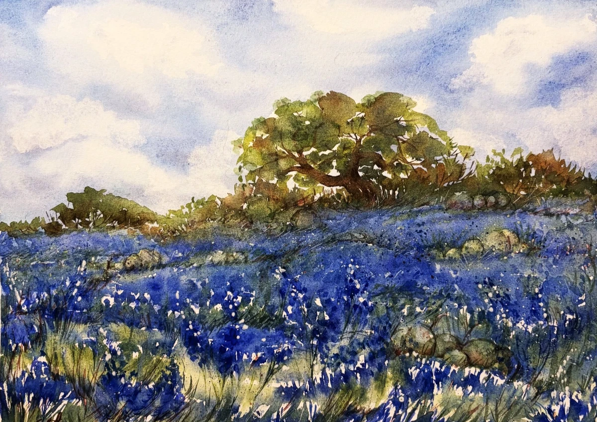 Watercolor Painting Original Floral Art Paintings for sale | eBay