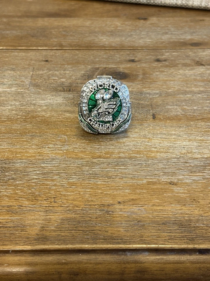 🦅Anillo Eagles 2025 Fan Collectors - Recuerdos de fútbol de recuerdo talla 11 🦅 Foto 2 de 4