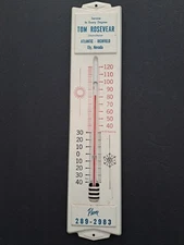 Vintage 1960s  Atlantic Richfield Motor Oil Advertising Thermometer Ely NV