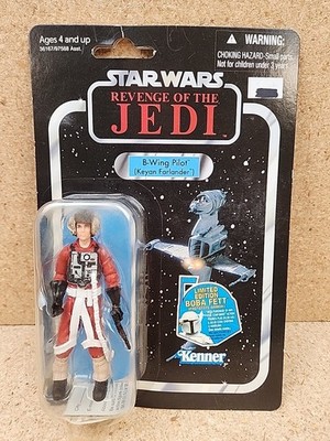 Star Wars Revenge of the Jedi Variant B-Wing Pilot Action Figure Kenner 2011 NEW