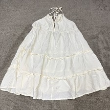 Wild Fable Dress Ivory Sleeveless Women  s Size Large
