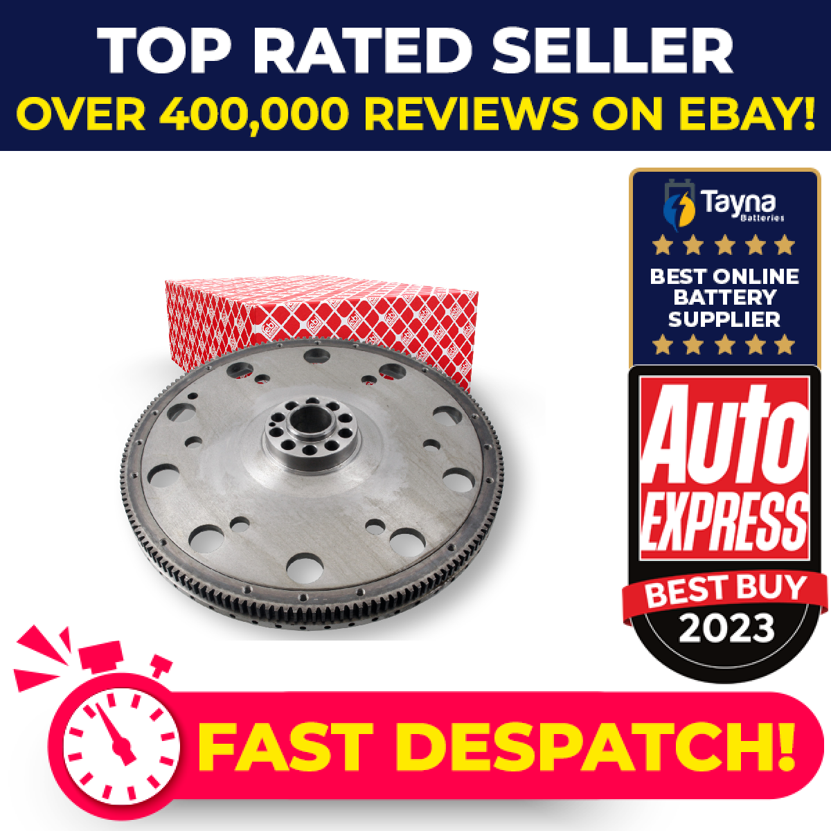 Flywheel 171962 Febi 51023015213 Genuine Top Quality Guaranteed New