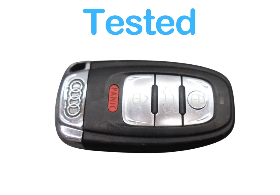 09-16 Audi A4 Quattro Smart Keyless Entry Remote Key Fob Transmitter OEM - Image 3 of 4