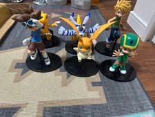 Digimon Prize Figure Lot Gabumon Yamato Taich...
