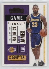 2020-21 Panini Contenders Game Ticket Bronze LeBron James #81 0u79