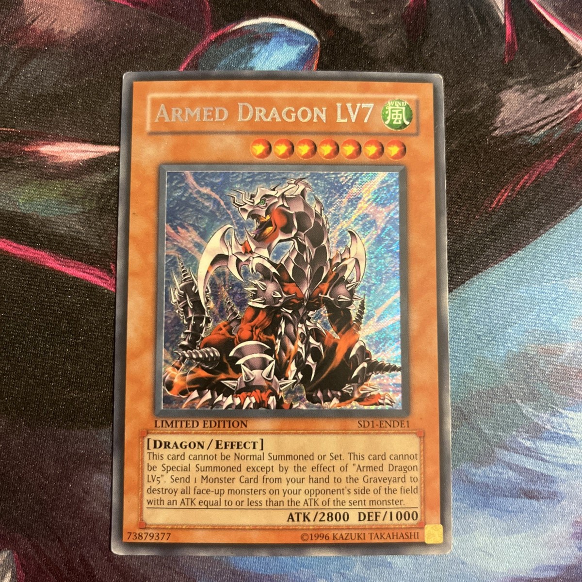 yugioh card armed dragon lv7 Yu-Gi-Oh! Thunder - MP22-EN002 - Prismatic Secret Rare 1000 This card cannot be Normal Summoned or Set DP2-EN012 Armed Dragon LV7