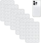 Silicone Suction Phone Case Mount 6Pcs Phone Suction Pad, Non Slip Double Sided