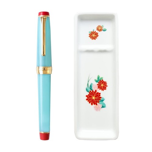 Ensemble Stylo Et Plateau En Verre FELISSIMO - Édition Limitée KOBE Japon - Occasion Très Bon état