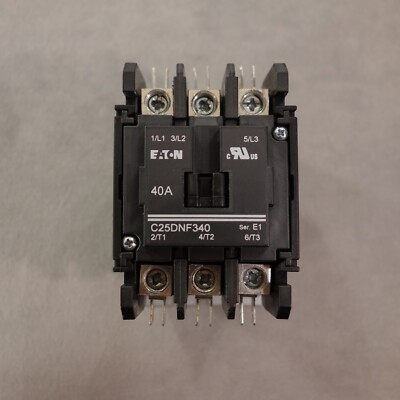 40A C25DNF340 Definite Purpose Contactor 3 Pole 115V-575V HVAC Industrial