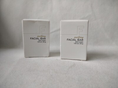 Lot 2 Gilchrist & Soames Aloe Cream Purifying Facial Bar Soap Travel Size