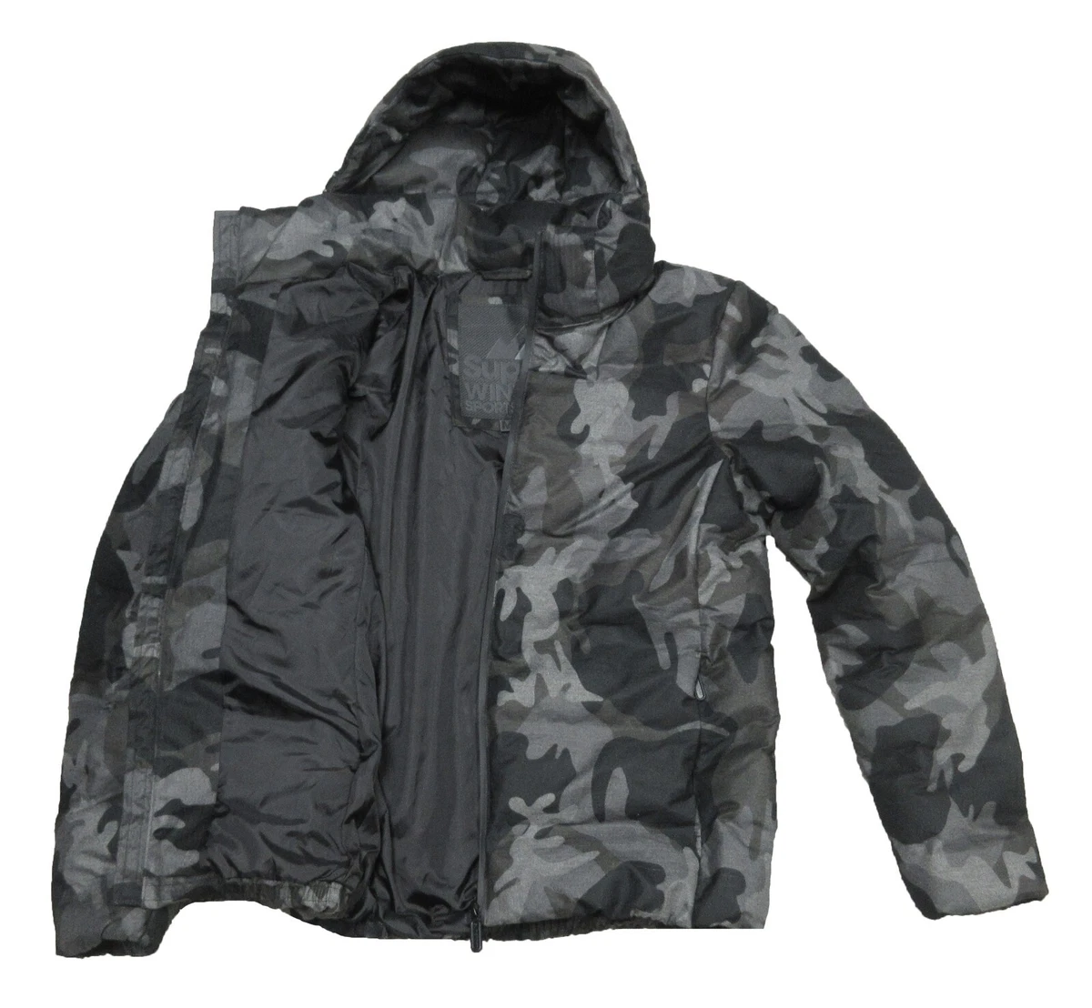 Superdry Hooded Box Quilt Puffer Jacket - Men's Mens Jackets