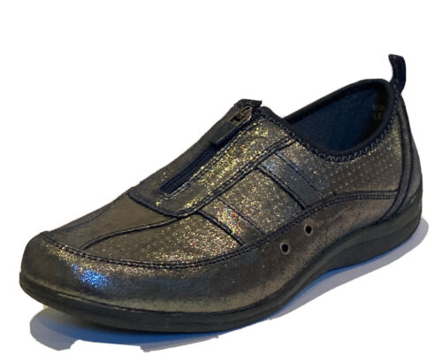 Spring Step Womens Montania Slip On Shoes Navy Blue Suede Size 40 EU / 9 US - Picture 3 of 10