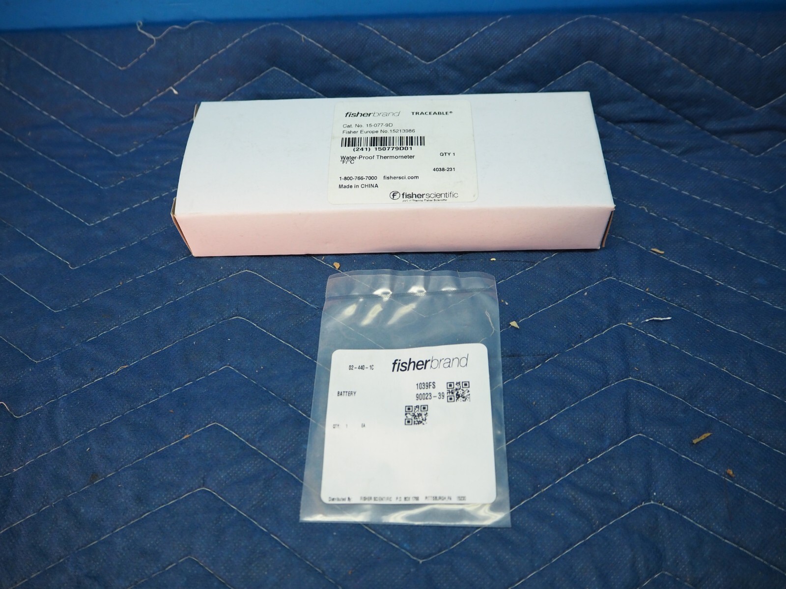 Fisher 15-077-9D TRACEABLE Water-Proof Freezer Thermometer -58 to 572f      NEW