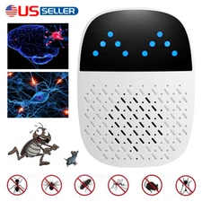 AI intelligence Ultrasonic Pest Repeller Mouse/Rat/Rodent/Cockroach Repeller^^