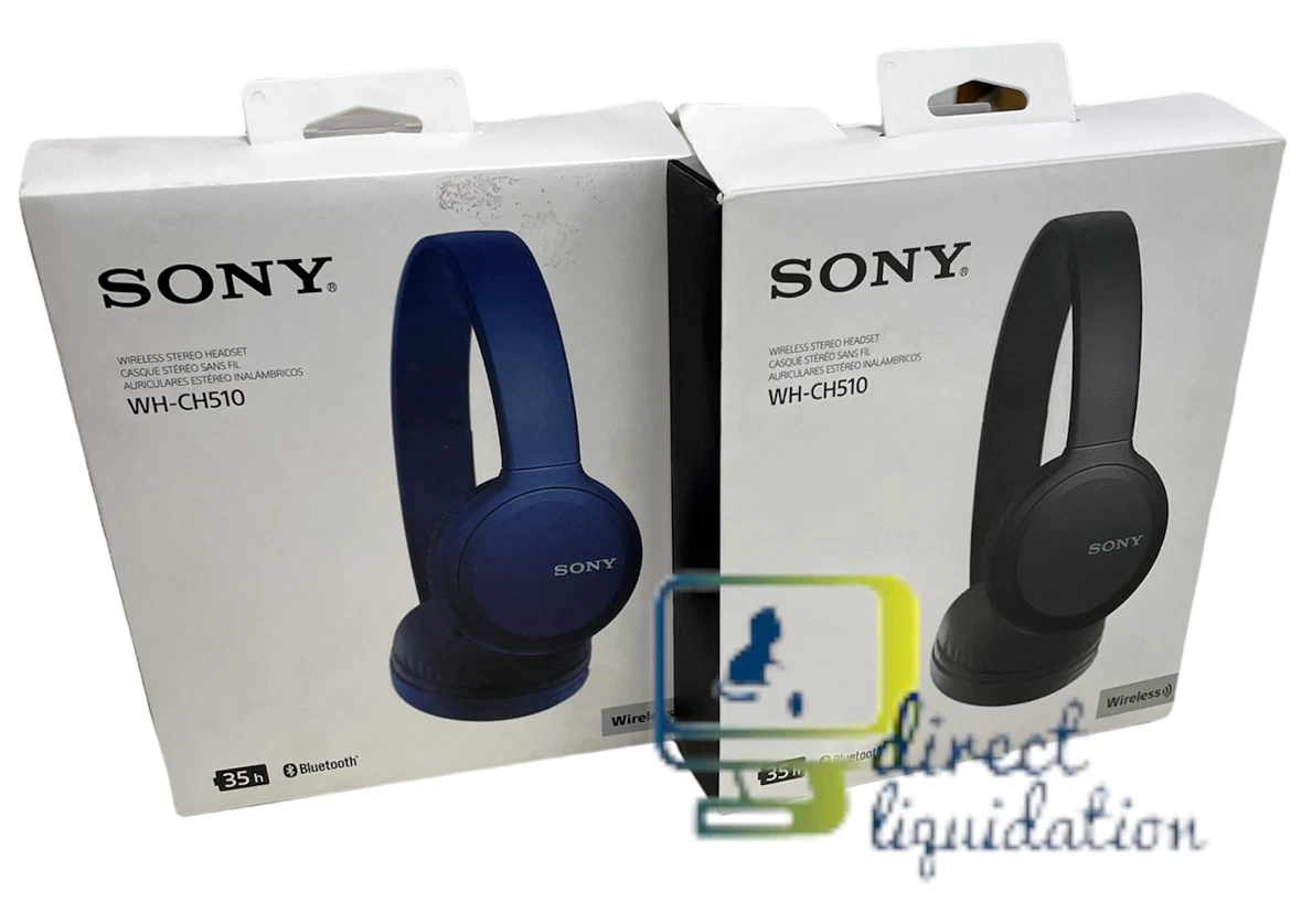 SONY WHCH510L Casque Bluetooth sans fil - Autonomie 35h - Bleu - Cdiscount  TV Son Photo