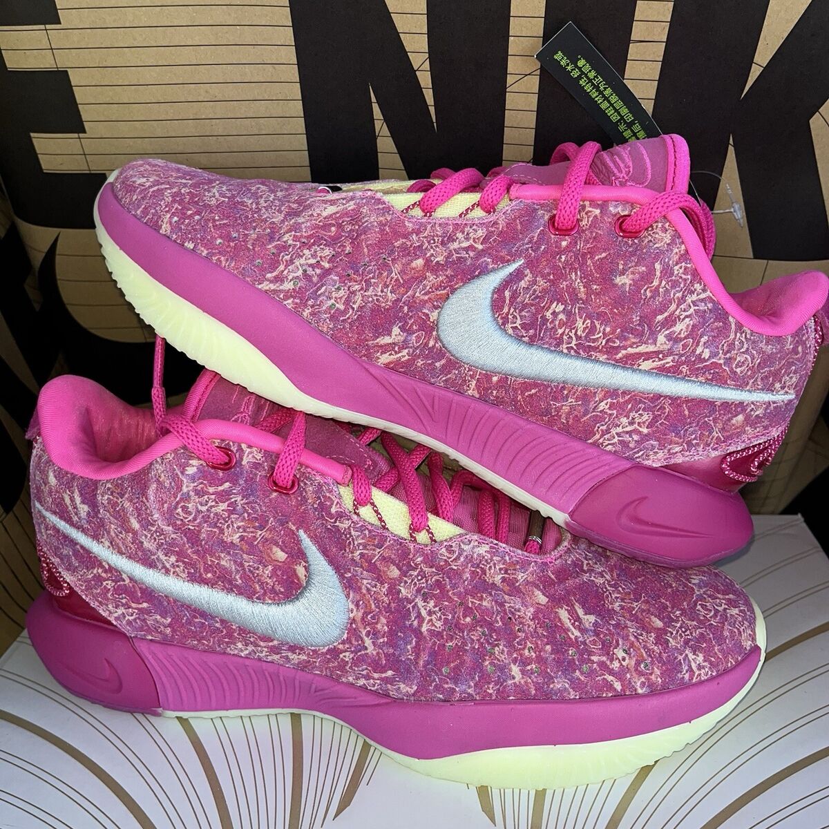 NEW Nike Lebron 21 NBY World Is Your Oyster Pink Basketball