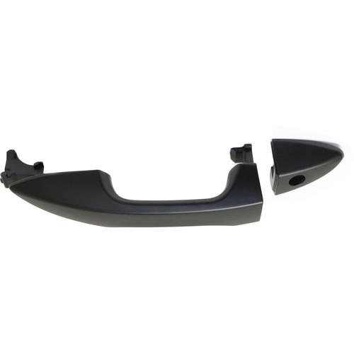 Exterior Door Handle For 2014-2016 Toyota Corolla – Rear Left, Smooth Black Plastic