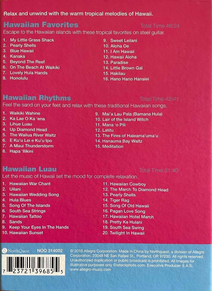 Hawaii Aloha～Hawaiian Music Essentials Hawaii Aloha～Hawaiian Music Essentials