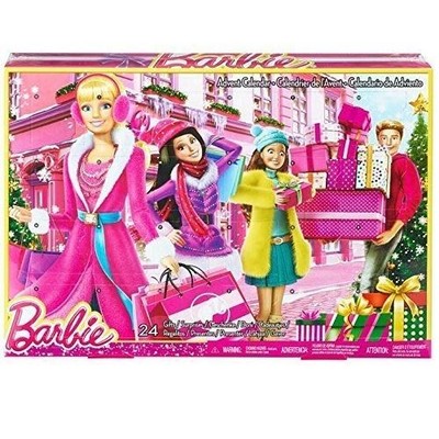 barbie christmas advent calendar