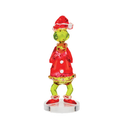 The Grinch ~ Cascade Facets ~ Dept 56 New #ND6009076 2021 Acrylic 4.13  Figurine